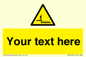 Custom Warning shallow water